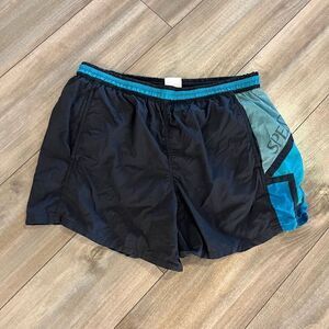 Vintage‎ Speedo Men Athletic Shorts XL Swim Trunks Bin A-7